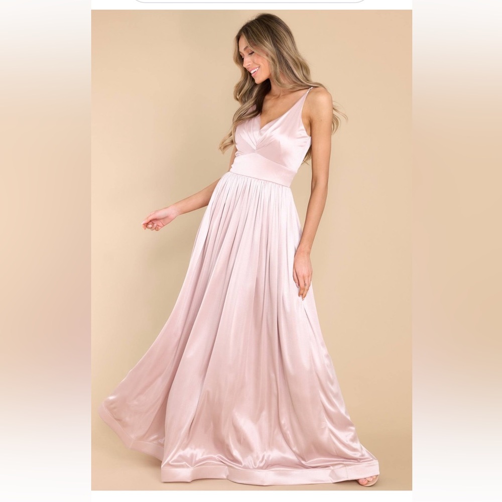 Champagne formal dress
